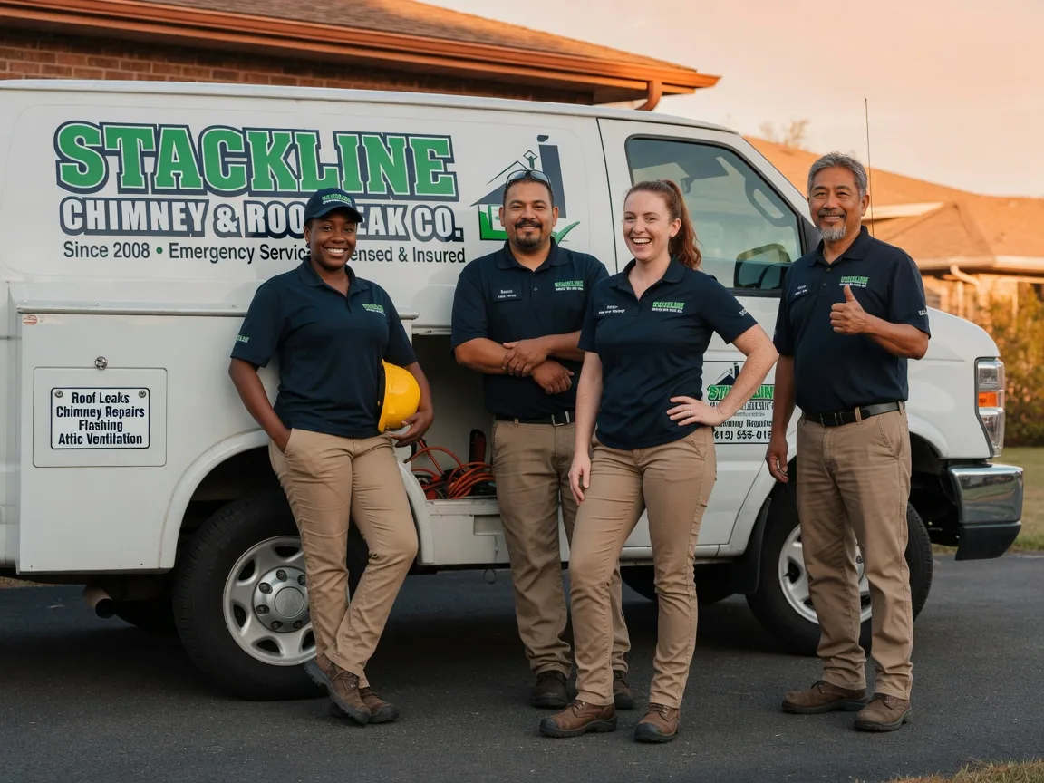 Chimney flashing repair company in Sandstone, MN